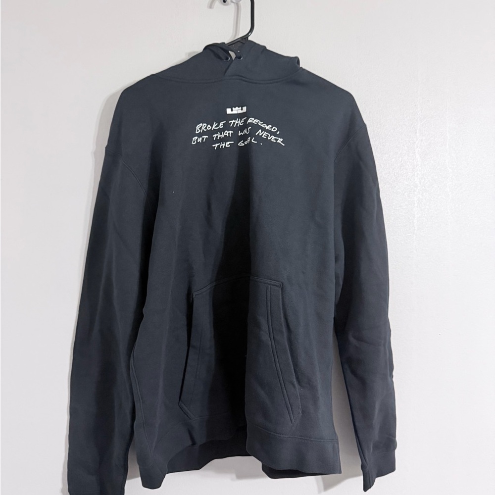 Lebron James broke the record but that was never the goal hoodie